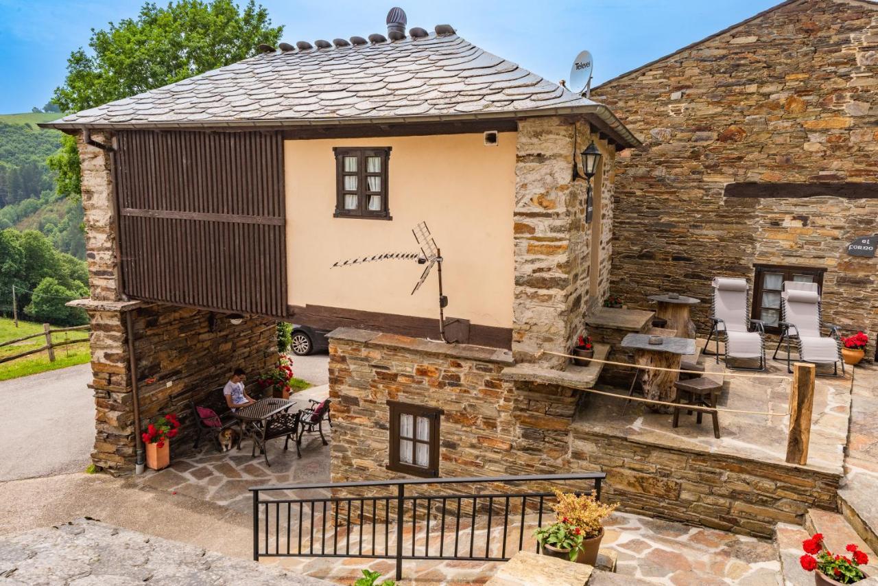 Apartamentos Rurales Casa Riveras Santa Eulalia de Oscos Zewnętrze zdjęcie